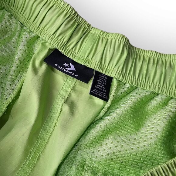 Converse Neon Green Swim Shorts XLarge - Picture 2 of 5